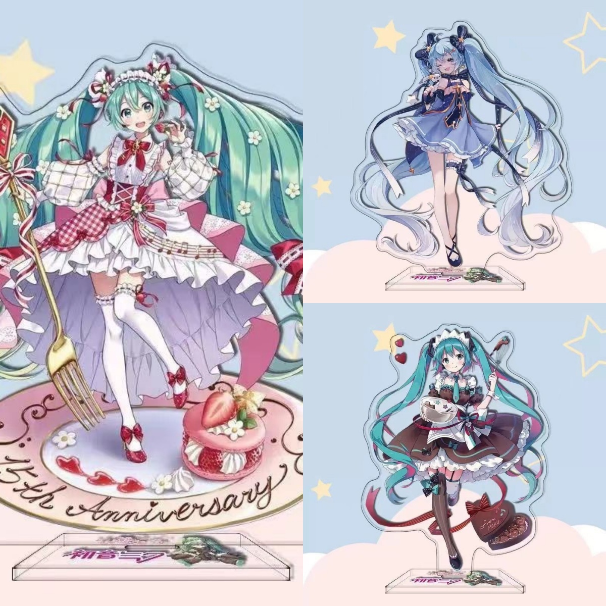 Anime Merch - Figurka Akrylowa Hatsune Miku, Postać z