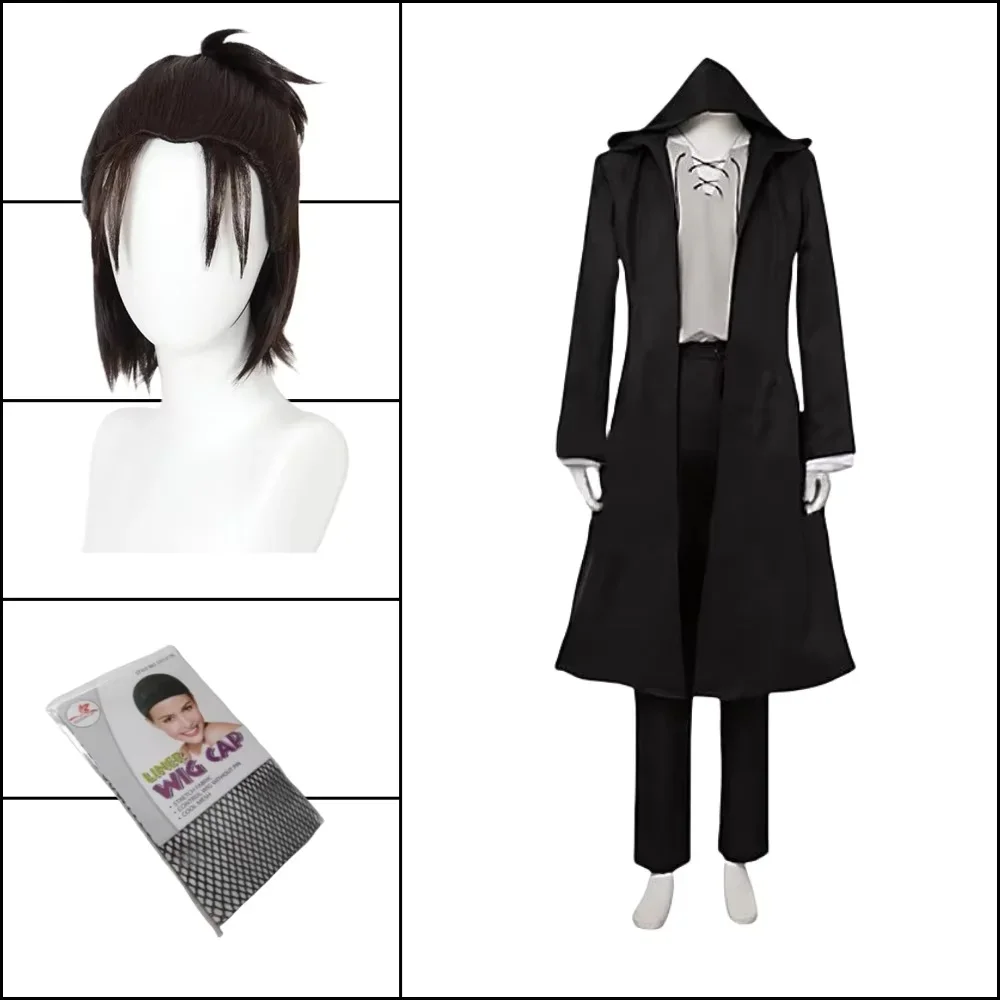 Anime Merchandise Clothes - Kostium Cosplay Eren Jaeger 2026 Anime