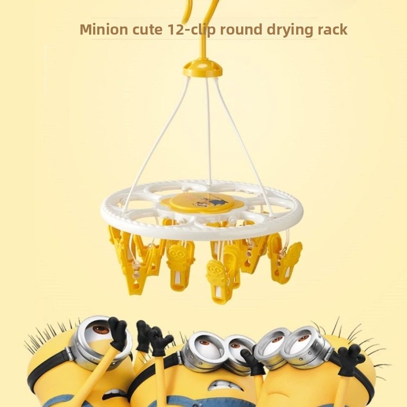 Anime Merchandise Clothes - Wieszaki na ubrania z Minionkami, urocze,