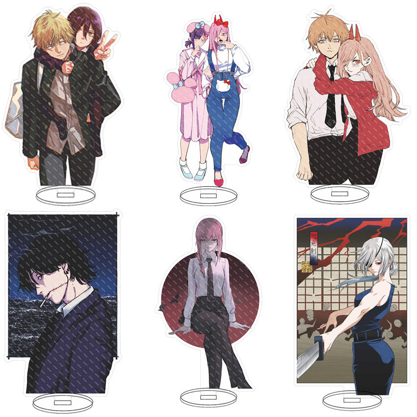 Anime Merchandise - 16CM Anime Akrylowy Stojak Chainsaw Man