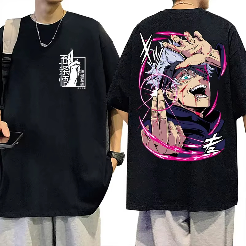 Koszulka Jujutsu Kaisen Satoru – Anime Merchandise Clothes recenzja i cena
