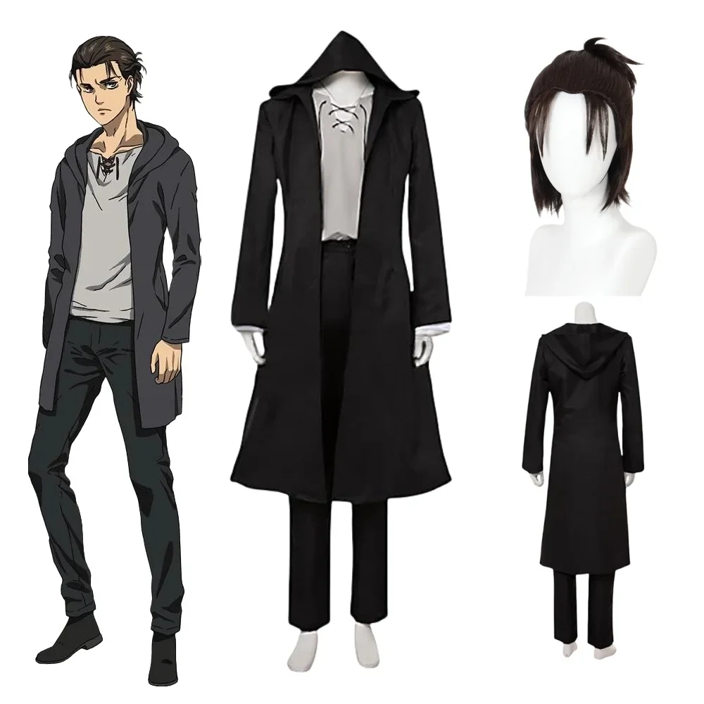 Kostium Cosplay Eren Jaeger 20 – Anime Merchandise Clothes recenzja i cena