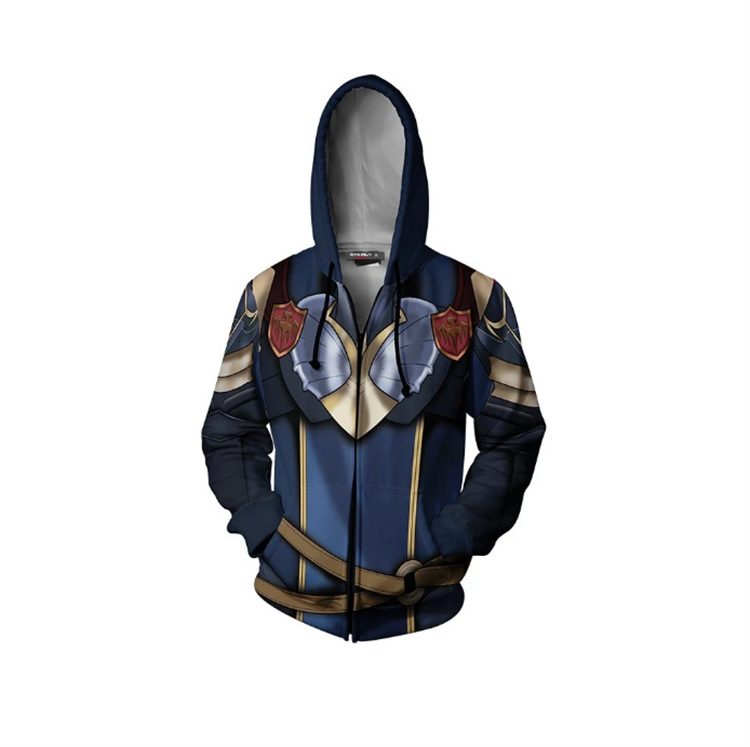 Bluza z kapturem z nadrukiem c – Anime Merchandise Jacket recenzja i cena